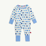 Magnetic Convertible Coverall BLUE XOXO