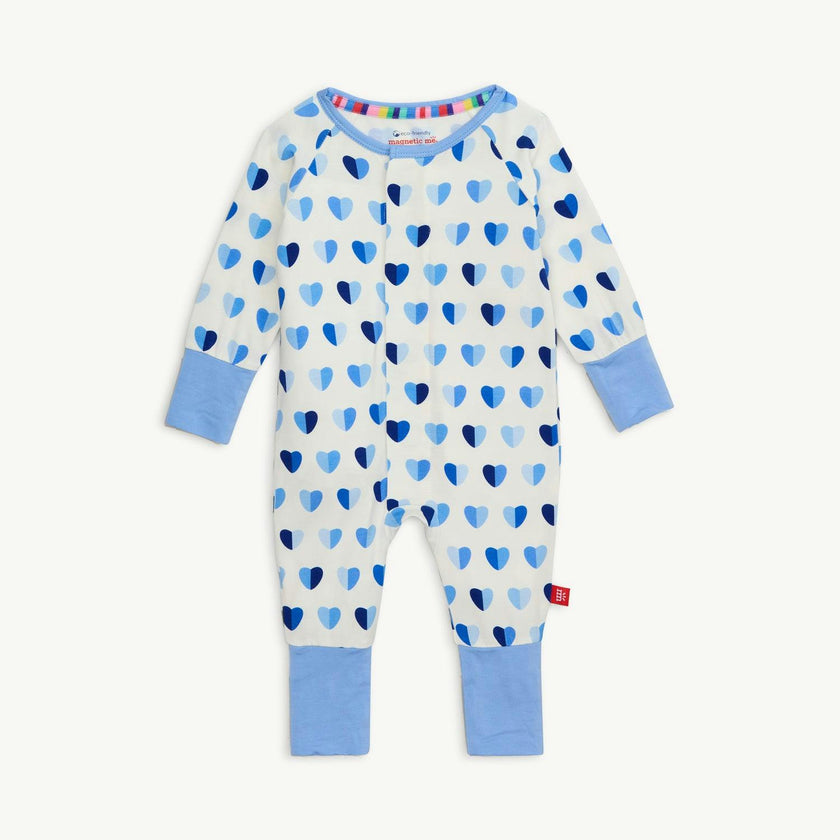 Magnetic Convertible Coverall BLUE XOXO