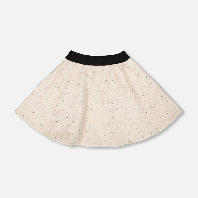 Glittering French Terry Skirt