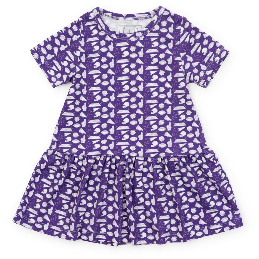 Lottie Girls' Dress - Pep Rally Purple