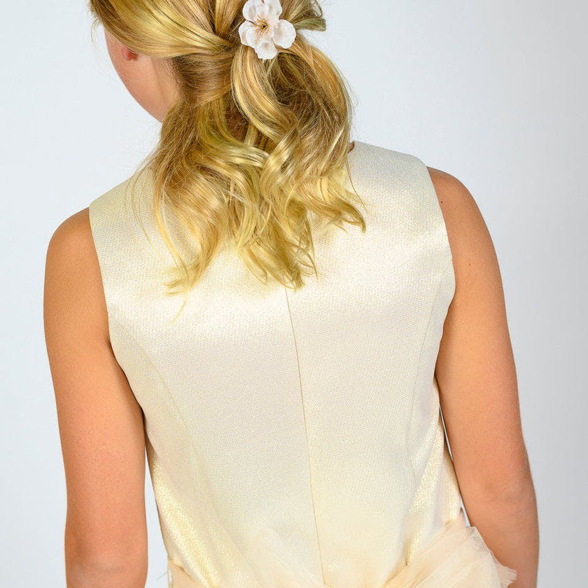 Champagne Euclid Dress