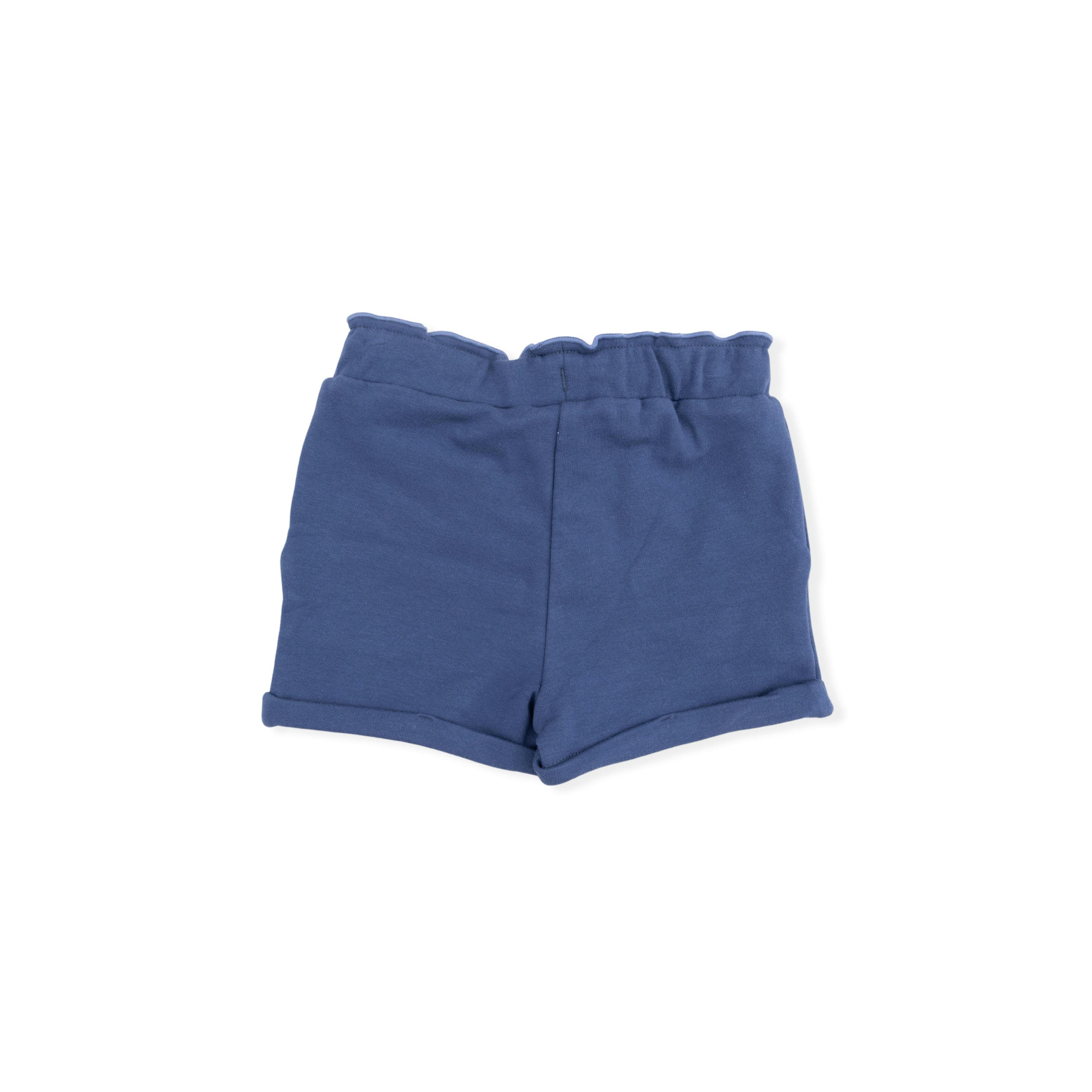 Bubbly Sailboat - Ruffle Sweatshirt & Paperbag Short