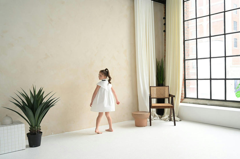 Lara dress (off-white)