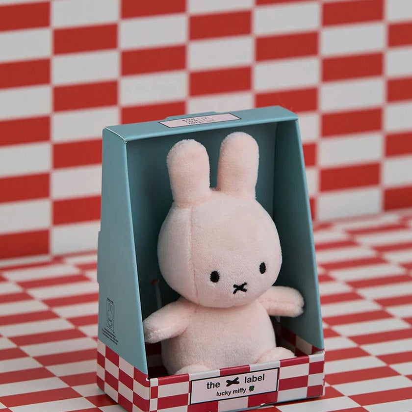 Plush MIFFY LUCKY Pink in Giftbox 4"