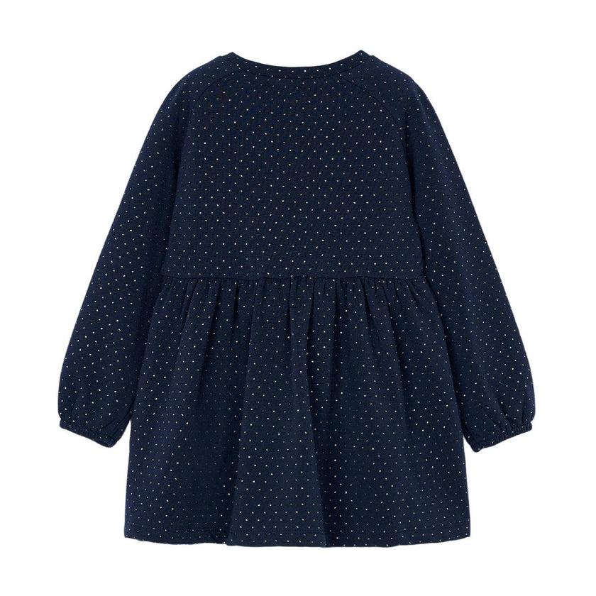 Girl Fleece Dress with Handbag