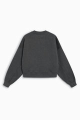 TNS Logo Woman Sweatshirt Dark Grey