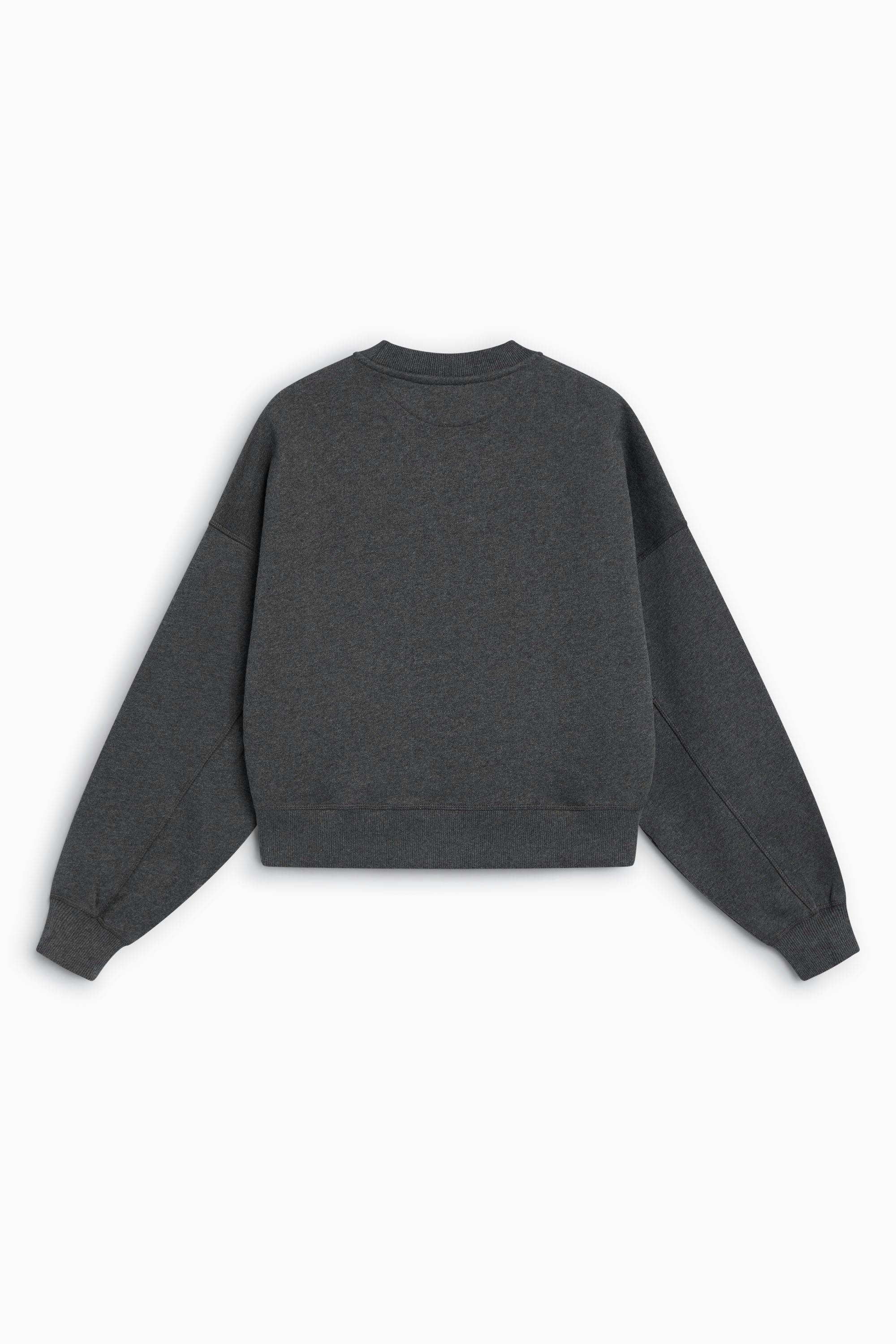TNS Logo Woman Sweatshirt Dark Grey