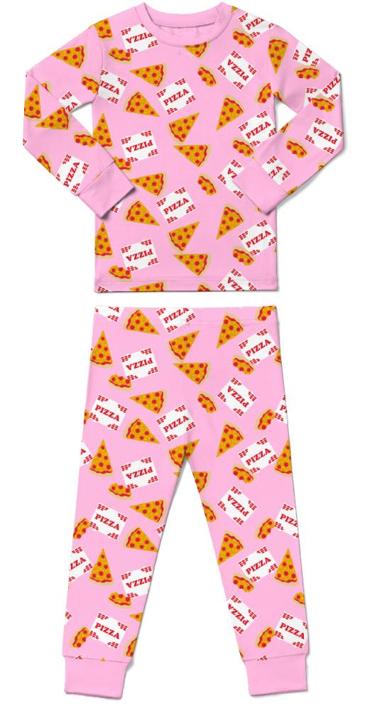 Kids Pajamas - Pizza
