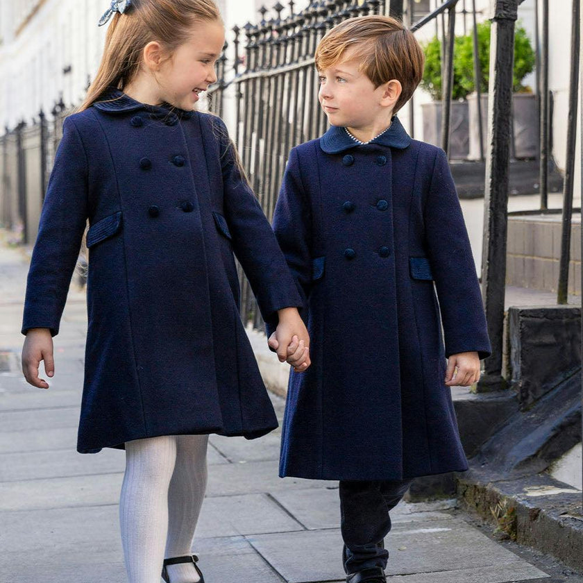 Classic Coat in Navy