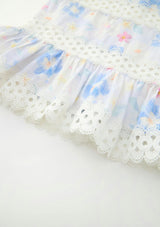 Deanna Embroidery Mini Dress