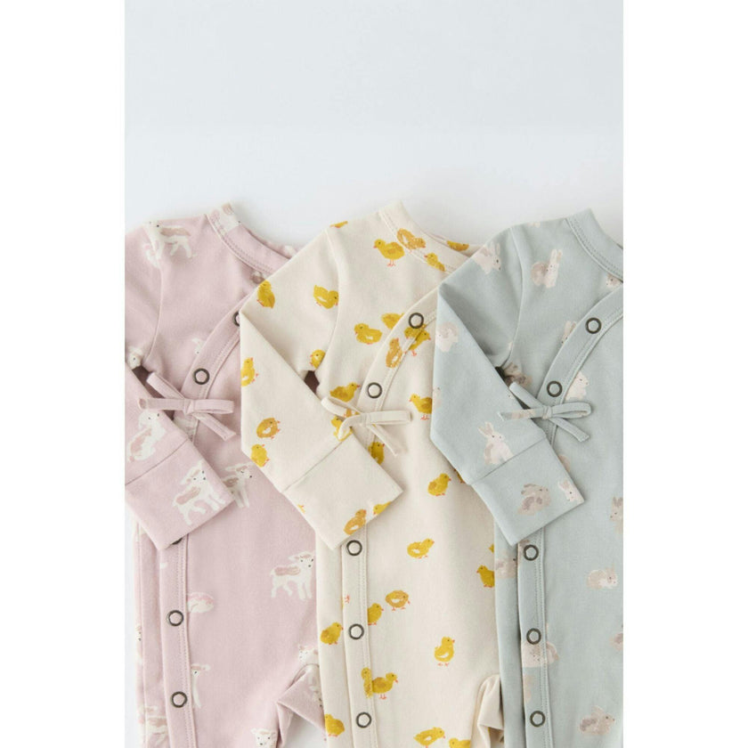 The Littles Kimono Romper, Yellow