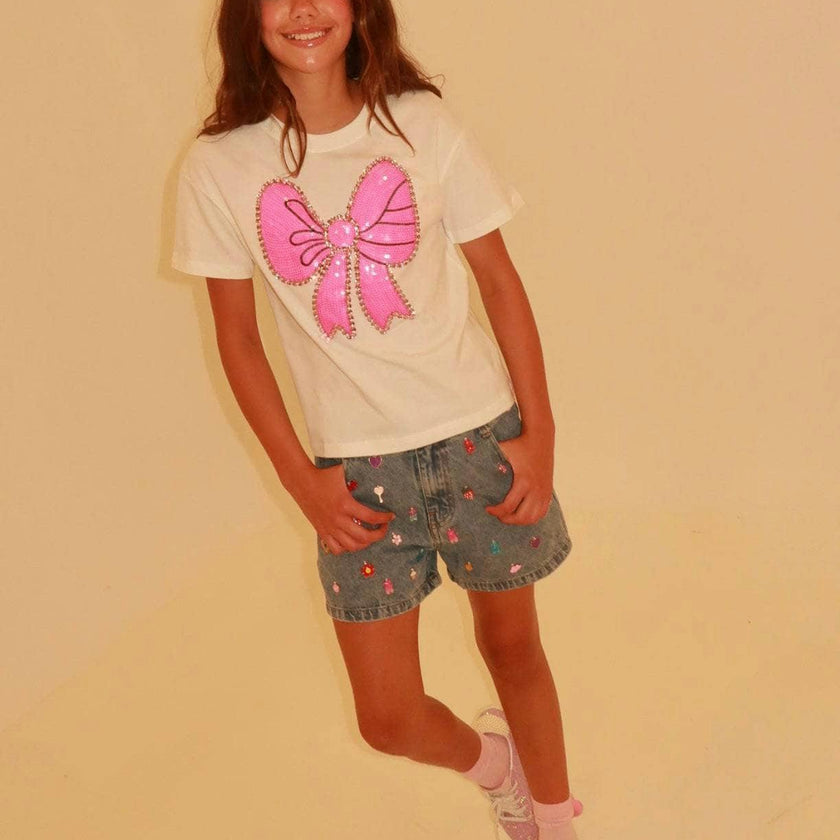 Pinky Big Bow T-shirt