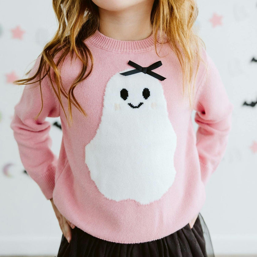 Sweet Ghost Halloween Sweater