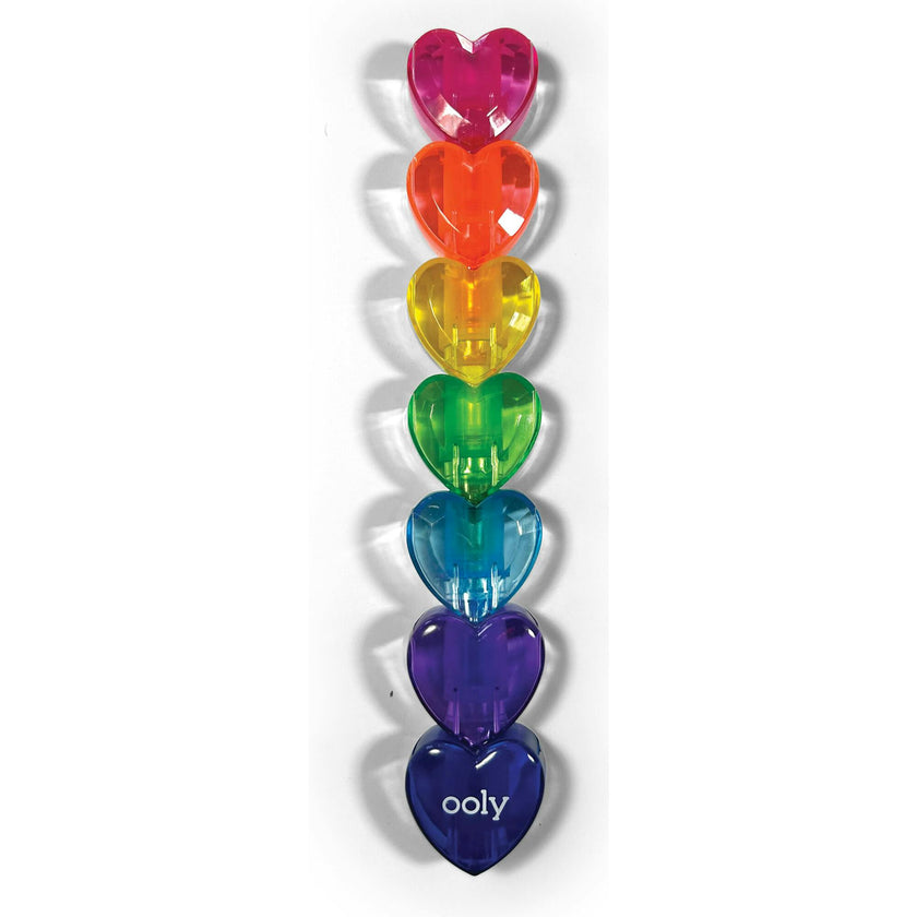 Heart Stacks Stacking Highlighters - 6 Color