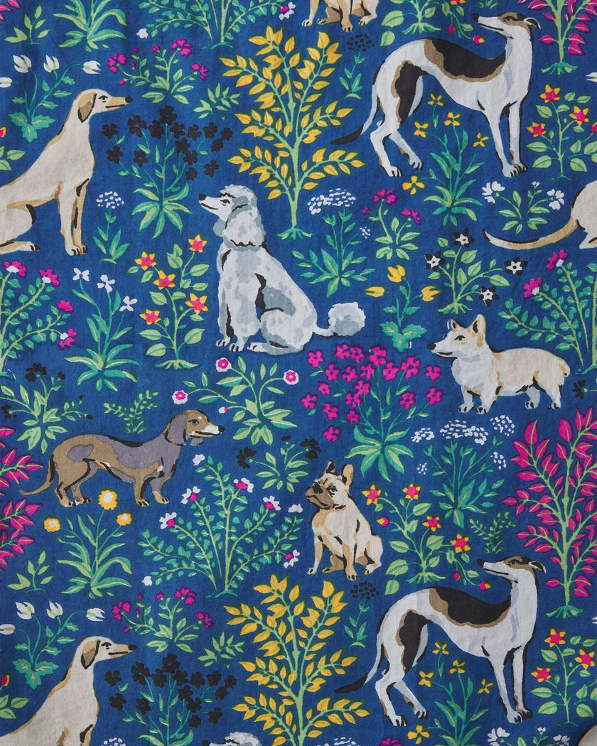 Must Love Dogs - Short PJ Set - Indigo