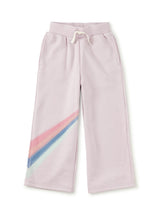 Wide Leg French Terry Pants, Urchin Purple