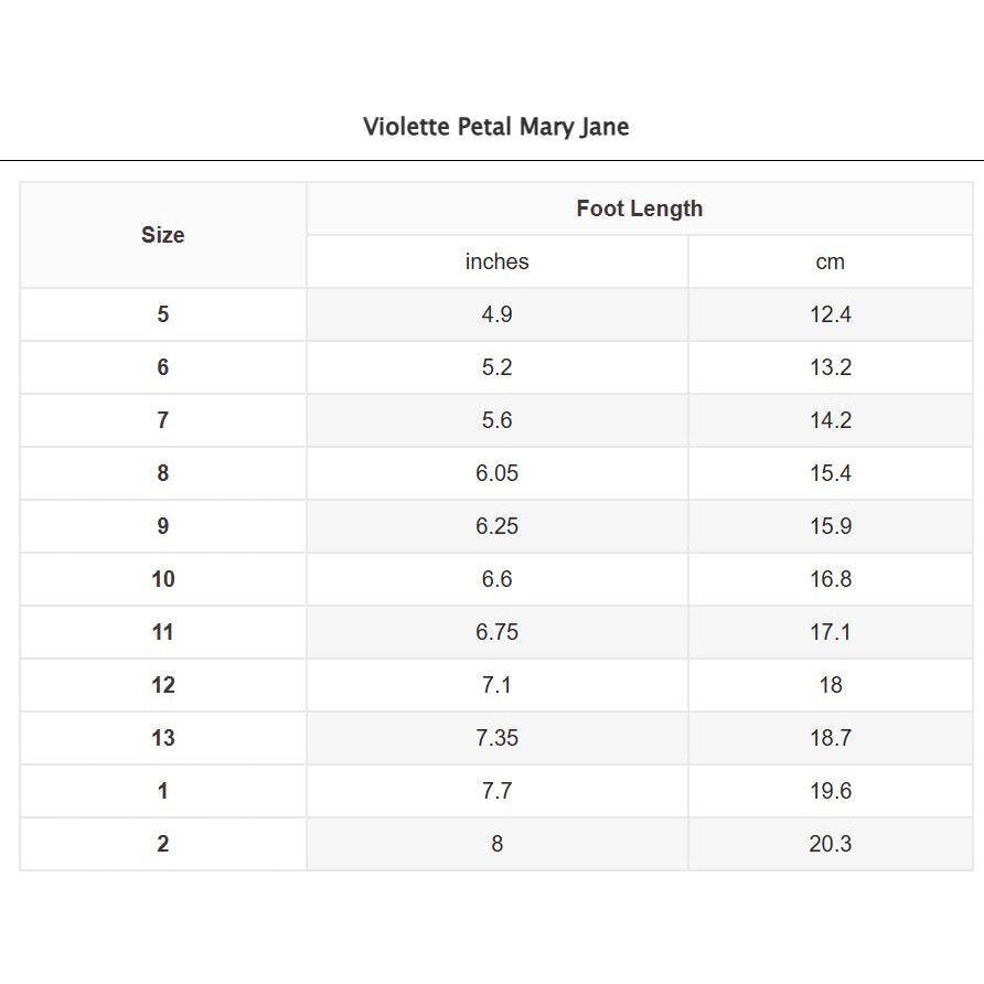 Violette Petal Mary Jane