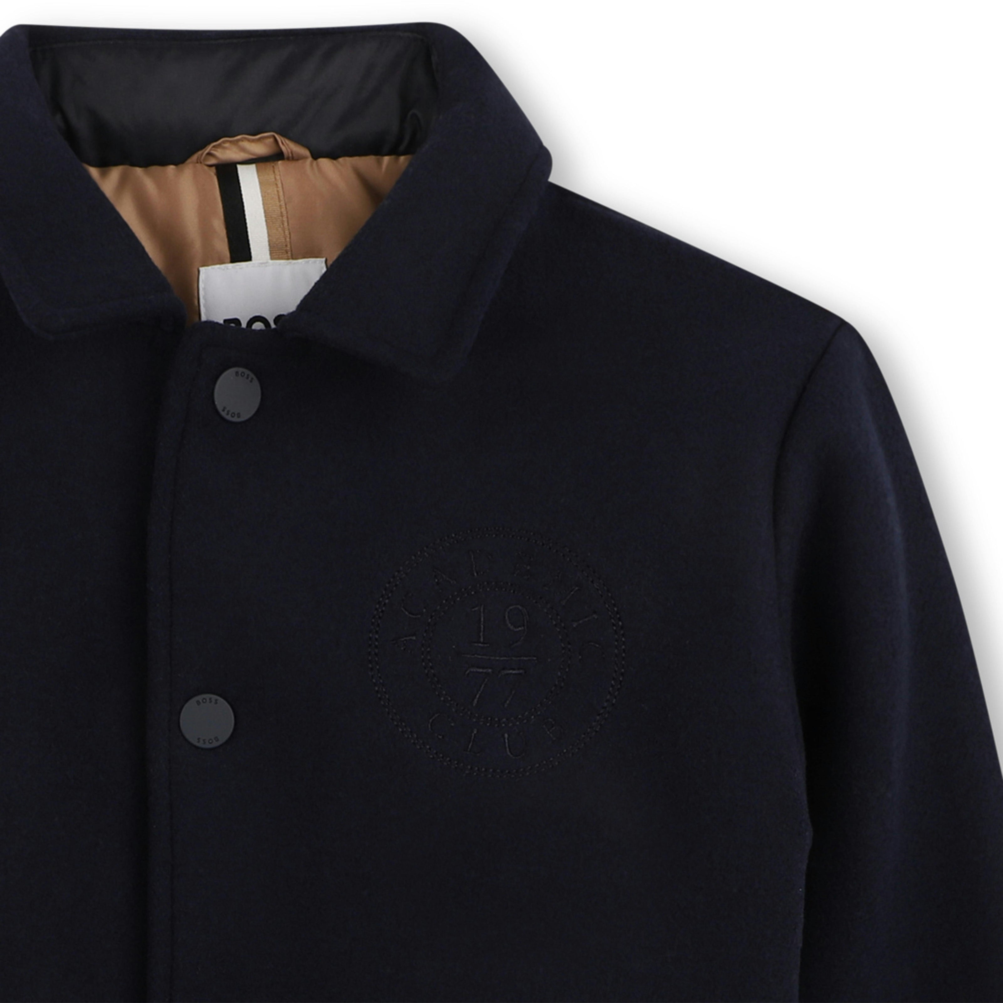 Navy Wool Jacket