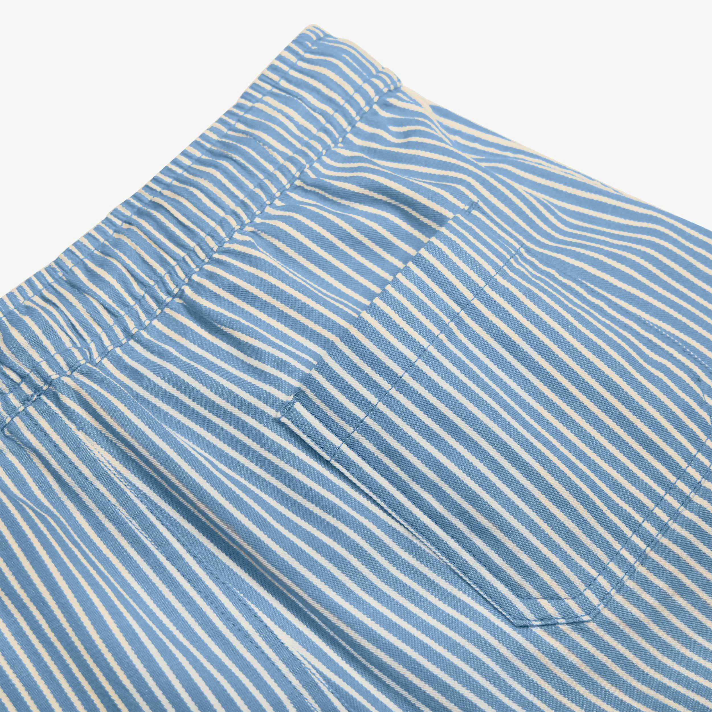 Clearance kids stretch chino short in boardwalk stripe