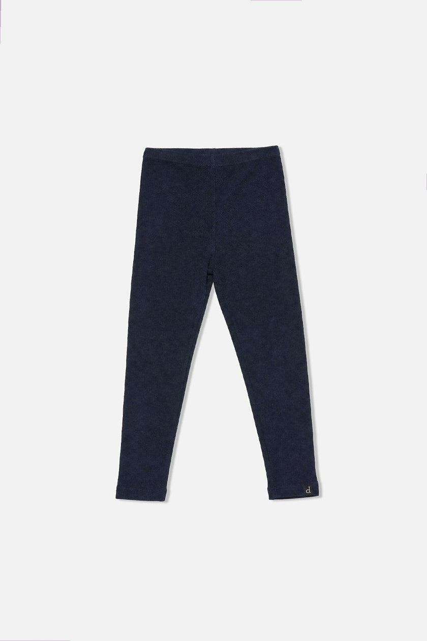 Rib Leggings Dark Blue