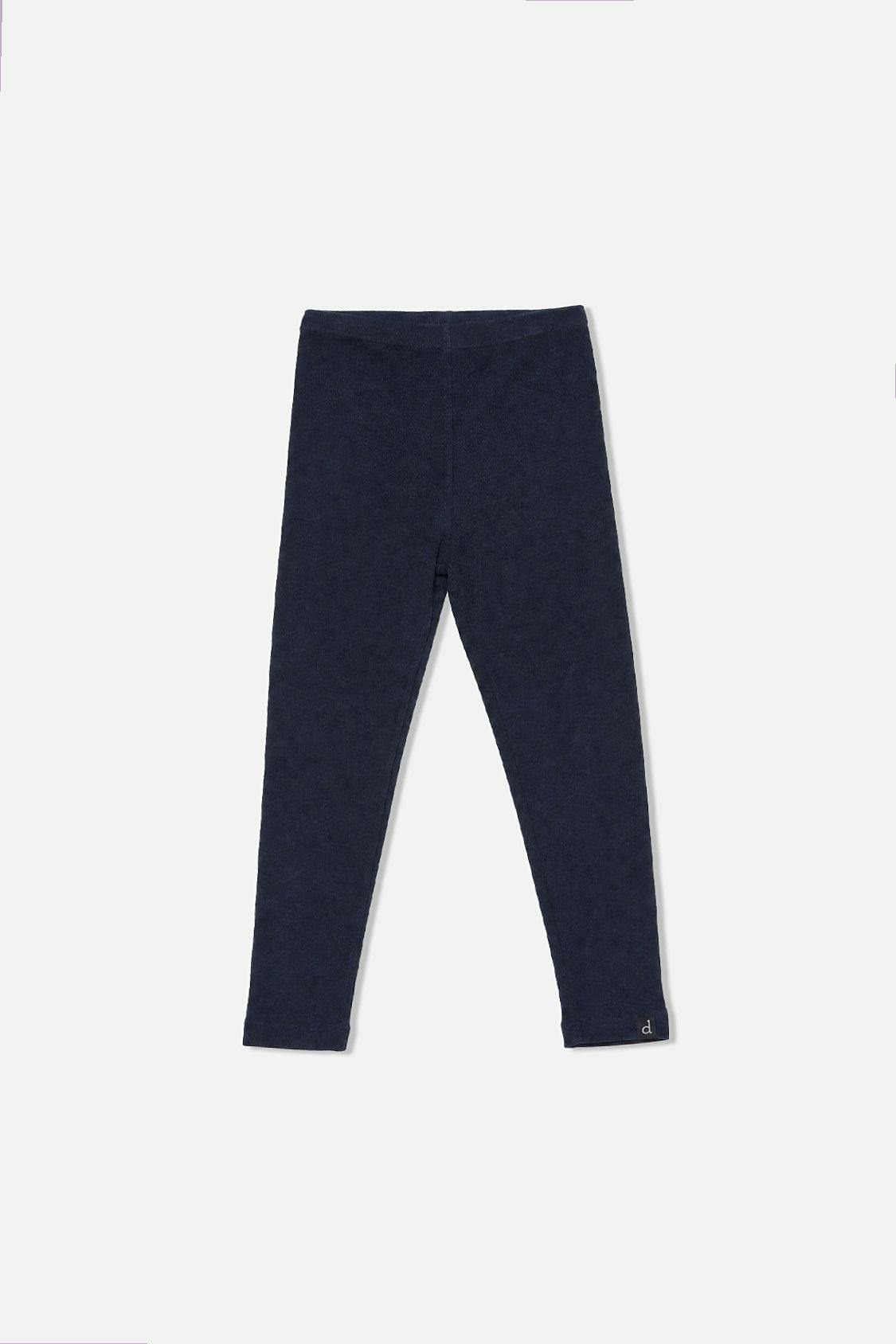 Rib Leggings Dark Blue