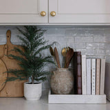 2' Faux Cedar Tree, Set of 2