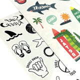 Mini Tattoo Palooza Temporary Tattoos - Beach Days