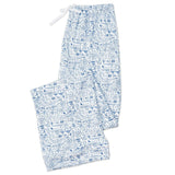 Chicago Women's Button Front Long Pajama Set