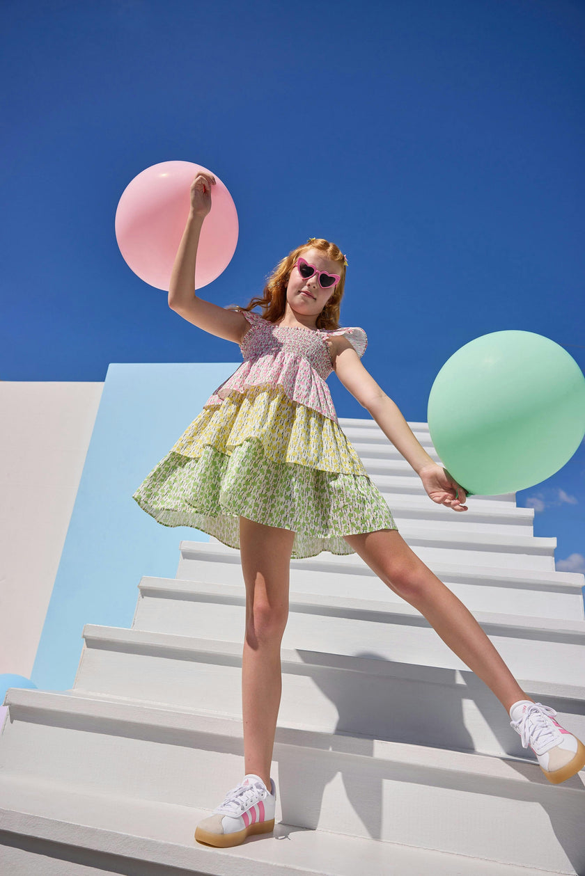 LeeLee Dress - Darien Daisies