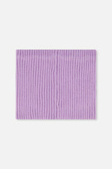 Ribbed Knit Neckwarmer Lavender