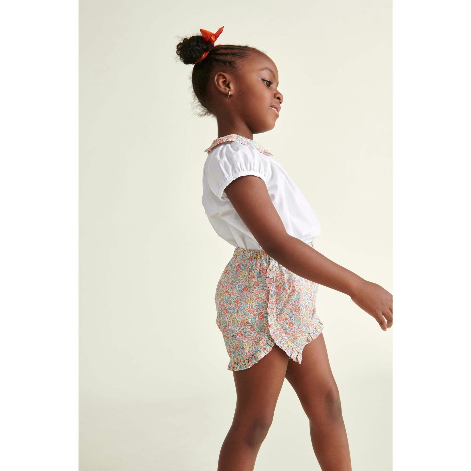 Made From Liberty Fabric Girls Shorts Lux