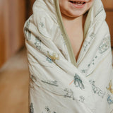 Premium Big Kid Hooded Towel - Tatooine