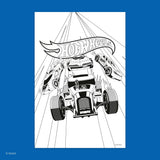 Color & Sticker Fun: Hot Wheels