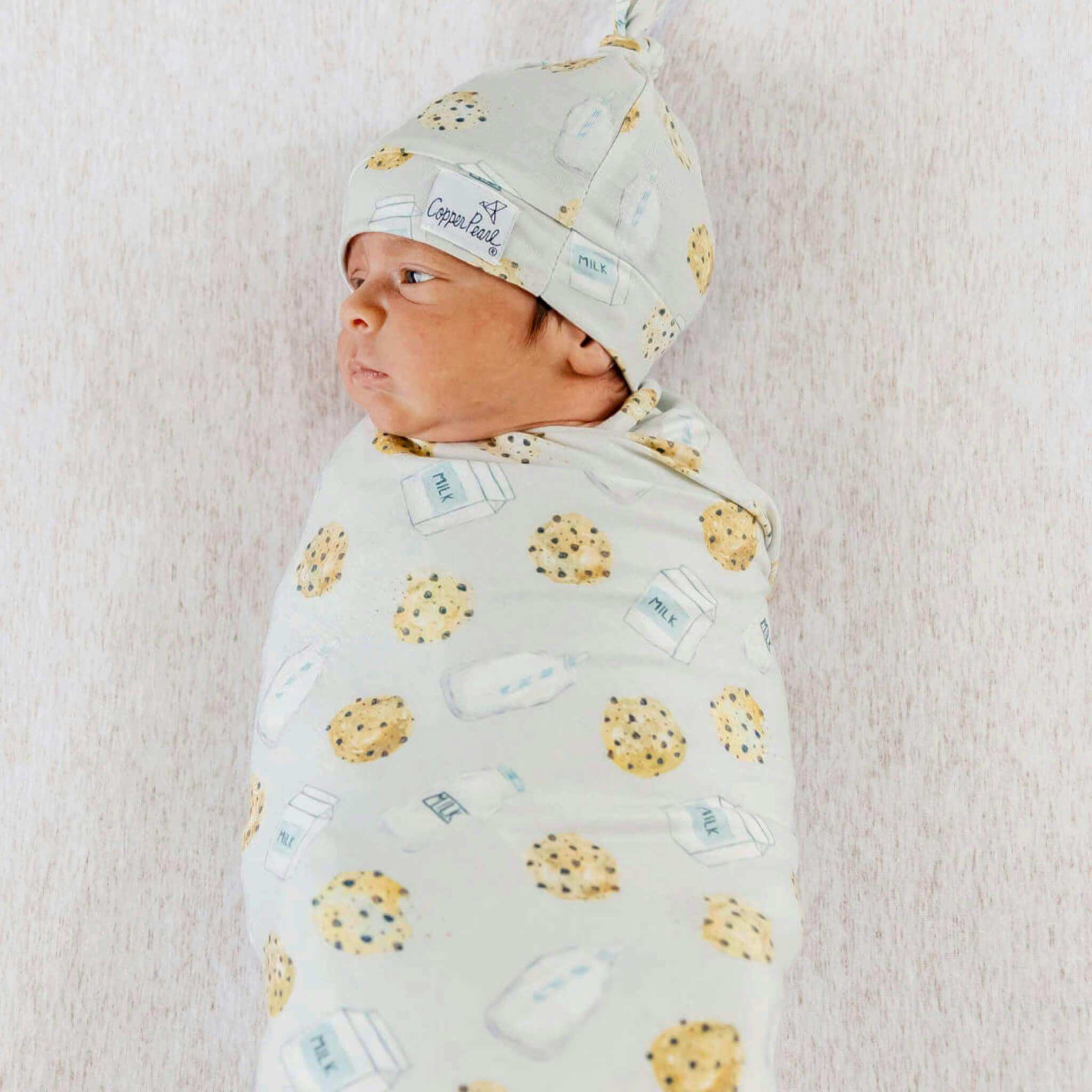 Knit Swaddle Blanket - Chip