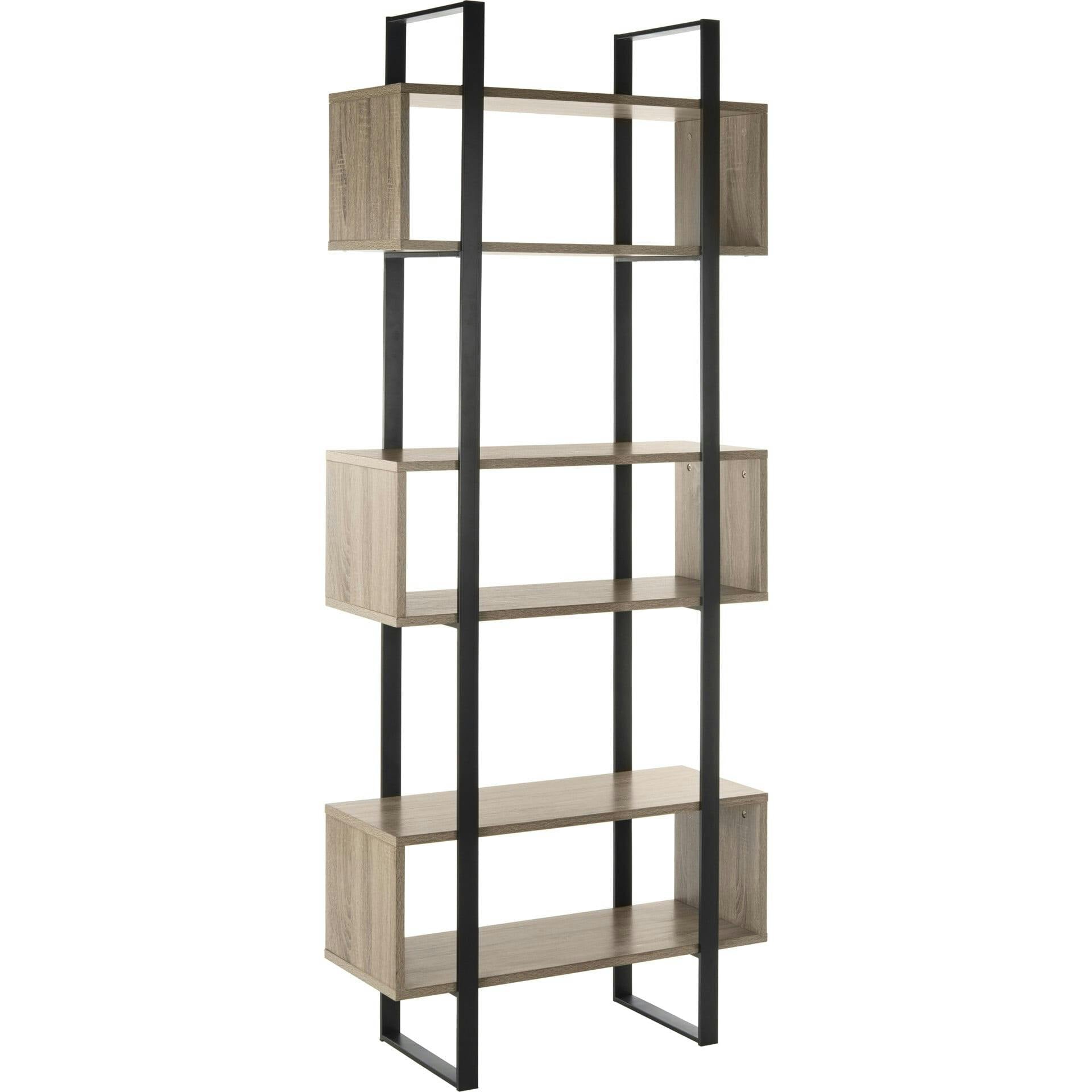Adhara Retro Mid-Century Wood Etagere