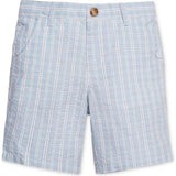 Organic Seersucker Short, Blue