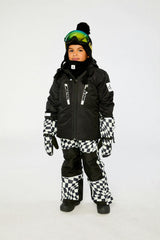 Two Piece Teknik Snowsuit Black And White