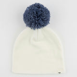 Denim Pom Hat