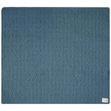 Mix Cable Knit Blanket River Blue Mix