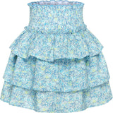 Sally Skirt Aqua Floral