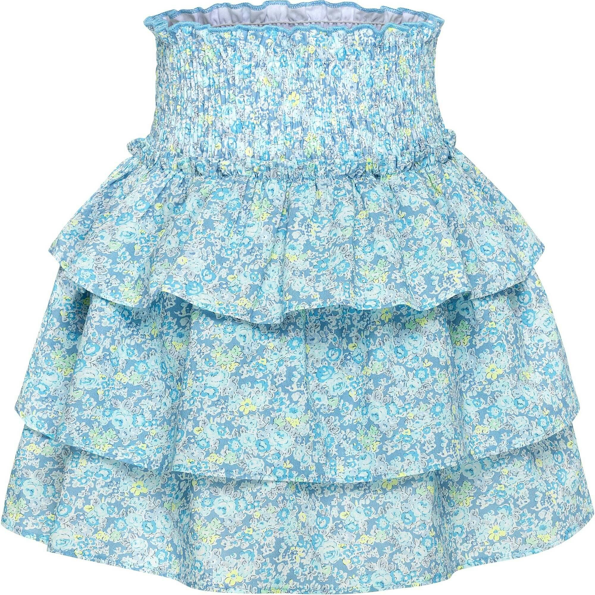 Sally Skirt Aqua Floral