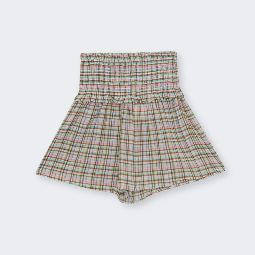 Zinnia Woman Short Zinnia Check