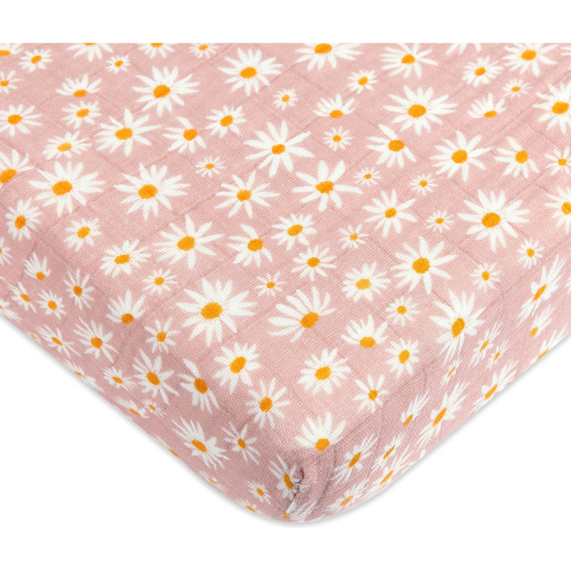 Organic Muslin Cotton Mini Crib Sheet