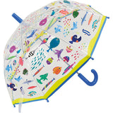 Ocean Transparent Colour Changing Umbrella