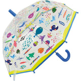 Ocean Transparent Colour Changing Umbrella