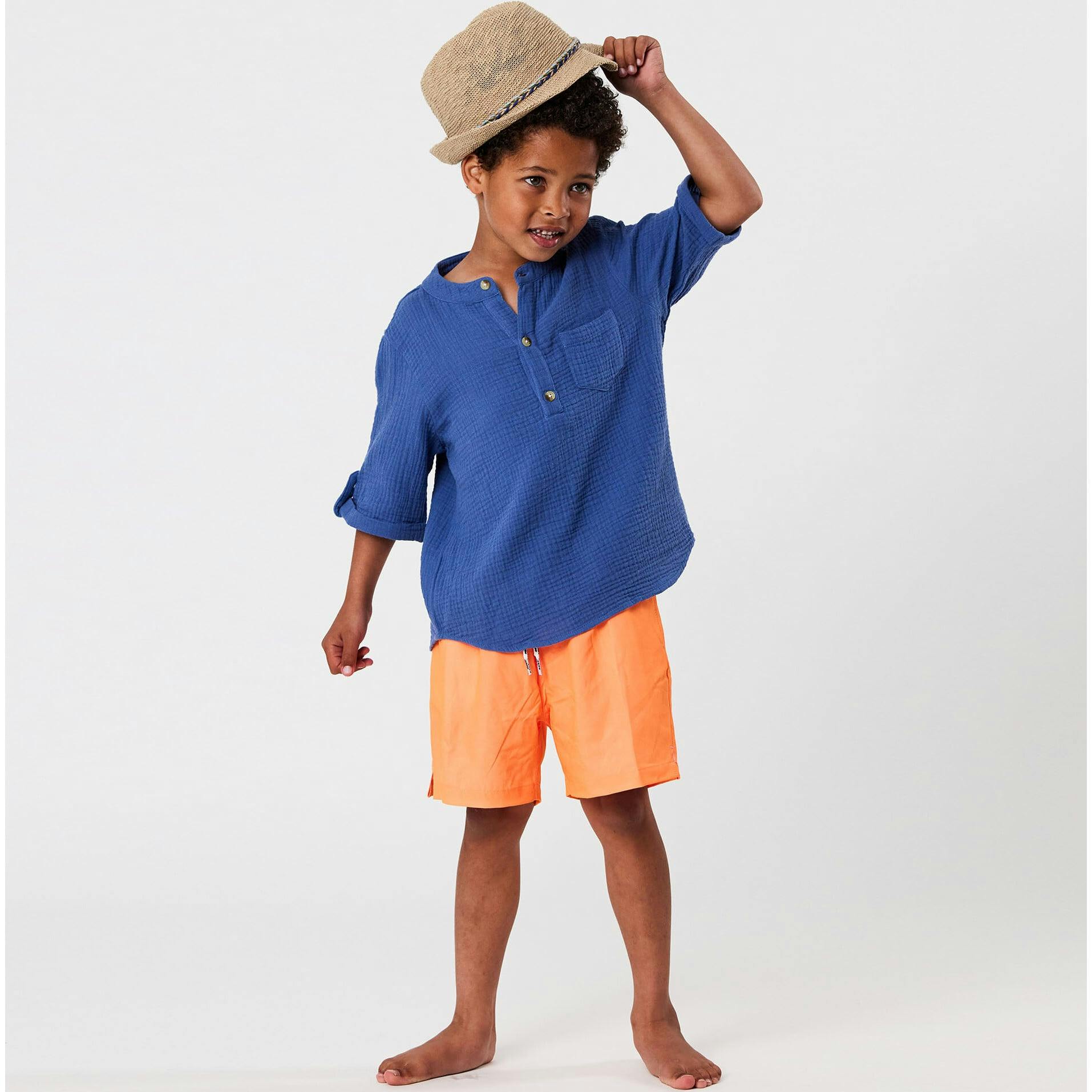 Frankie Denim Blue Resort Shirt