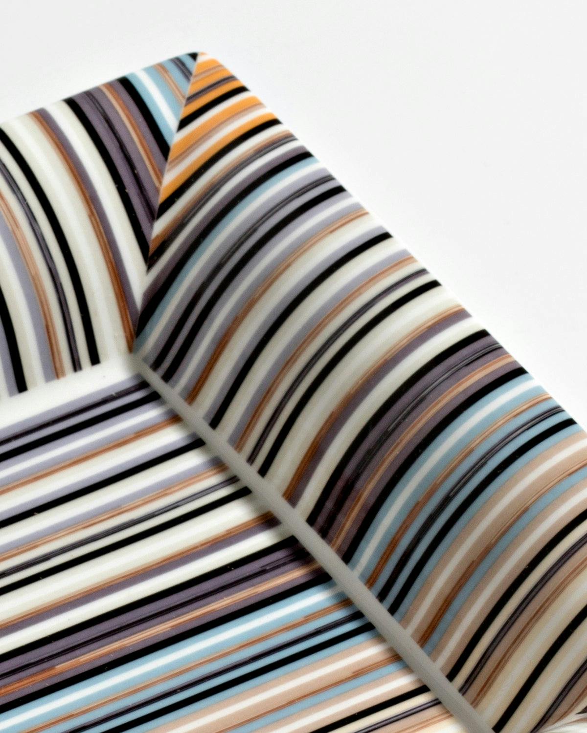 Tray Stripes Rectangular Large In Luxury Box Jenkins 148 8.5