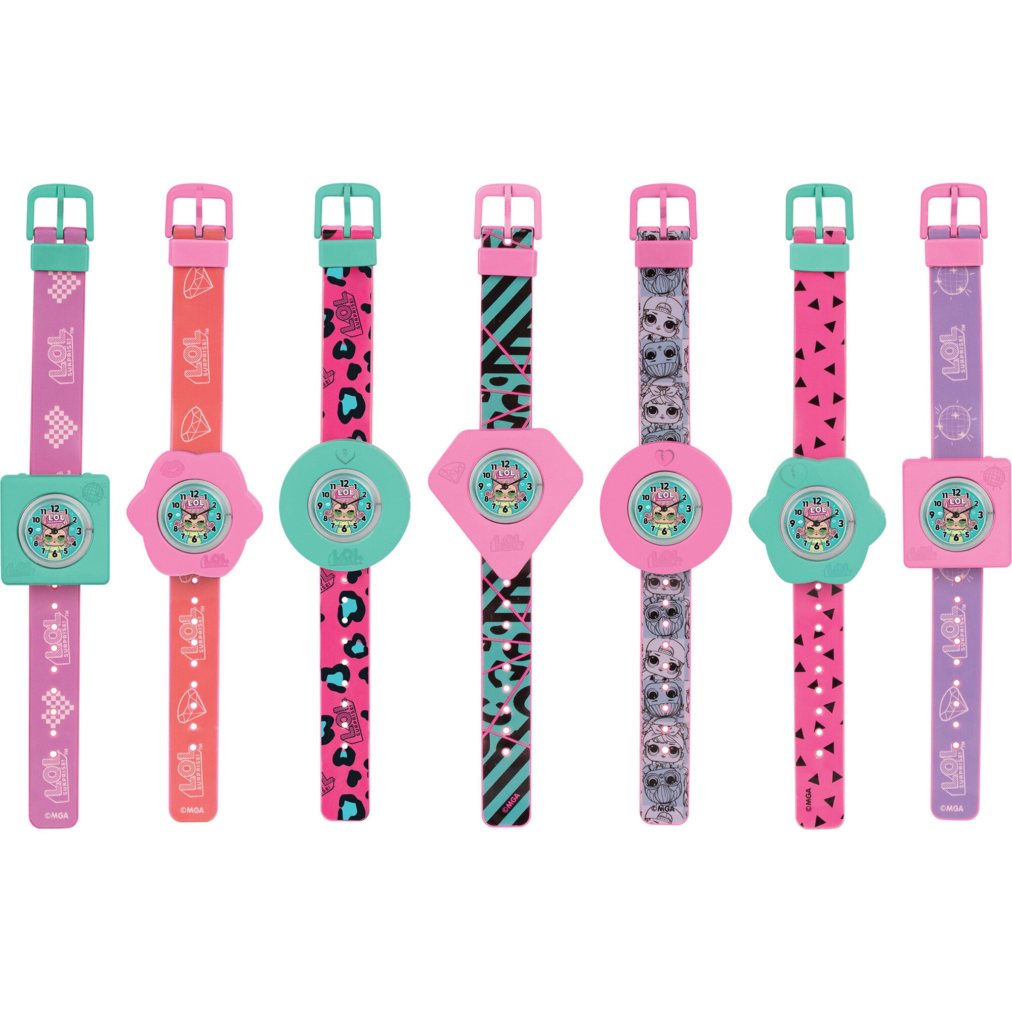 Lol Surprise: 7 Day Fashion Watches - Mix & Match Styles