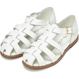 Lana Interlocked Leather Strap Sandals
