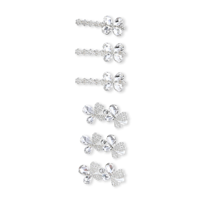 Crystal Whisper Hair Pin Trio